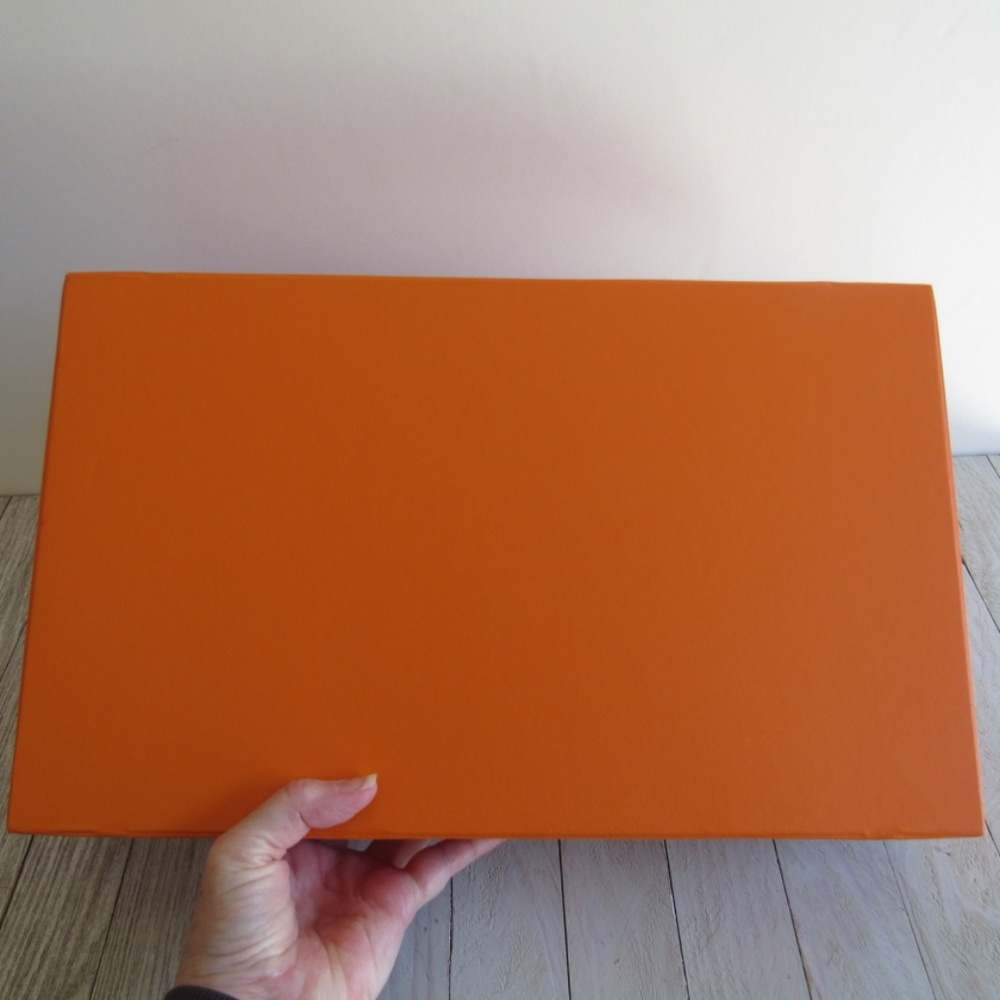 Hermes Empty Box Storage Designer Orange - image 5